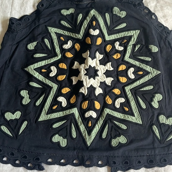NEW with tags Sea New York kaia kaleidoscope applique tank top in Sage Sz XXS - Picture 6 of 11